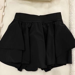 Lululemon Court Rival High Rise Tennis Skirt - Black